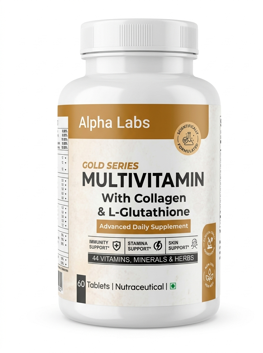 Multivitamin Gold with Collagen & L-Glutathione