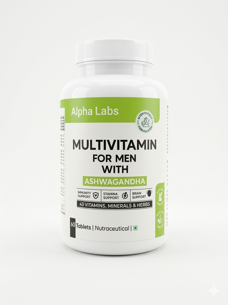 Multivitamin for Men with Ashwagandha